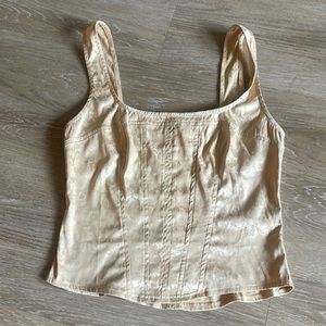 FREE PEOPLE CORSET TOP size XS
